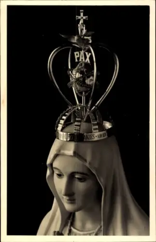 Ak Wien, Franziskanerkirche, Krönung der Gnadenstatue Unsere Liebe Frau von Fatima September 1952