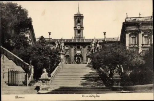 Ak Roma Rom Lazio, Campidoglio