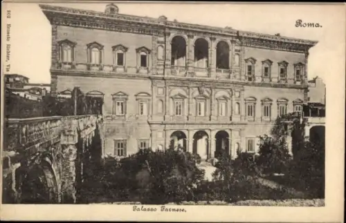 Ak Roma Rom Lazio, Palazzo Farnese