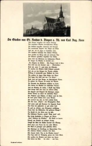 Lied Ak Bingen am Rhein, Glocken von St. Rochus
