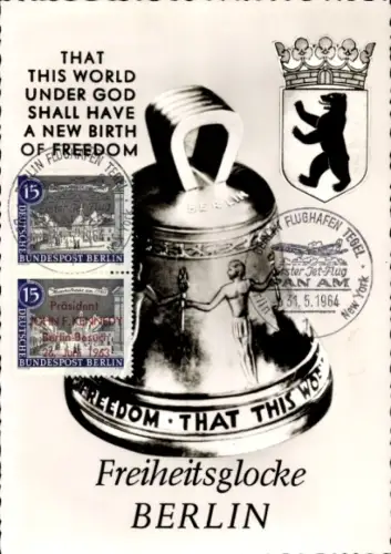 Wappen Ak Berlin Mitte, Freiheitsglocke