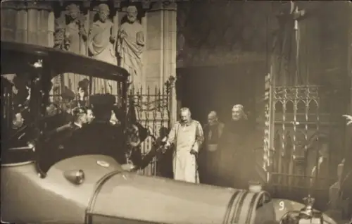 Foto Ak Trier an der Mosel, Besuch Kaiser Wilhelm II., Automobil