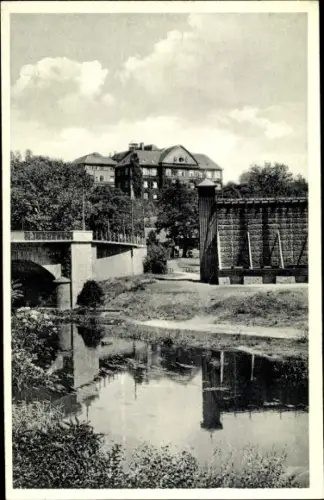 Ak Bad Kreuznach in Rheinland Pfalz, Kinderheilanstalt Viktoriastift, Gradierwerk
