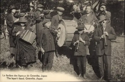 Ak Gotemba Shizuoka Japan, Musikgruppe, Leprakranke