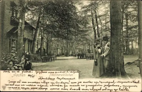 Ak Aachen in Nordrhein Westfalen, Paulinerwäldchen