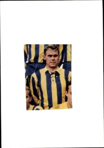 Autogrammkarte Fußballer Helmut Hosung, Eintracht Braunschweig, Autogramm