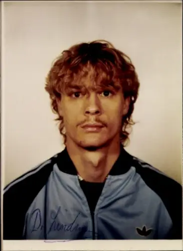 Autogrammkarte Foto Fußballer Detlef Lindner, Eintracht Braunschweig, Autogramm