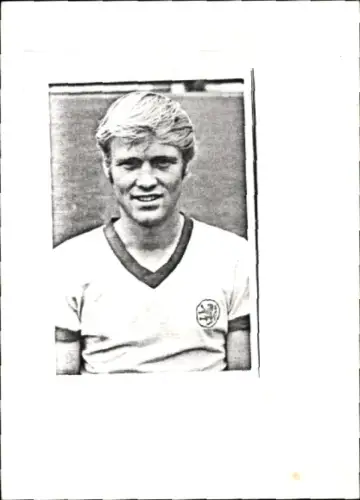 Autogrammkarte Fußballer Bent Jensen, Eintracht Braunschweig, Autogramm