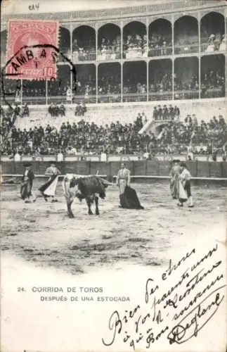 Ak Stierkampf, Torero