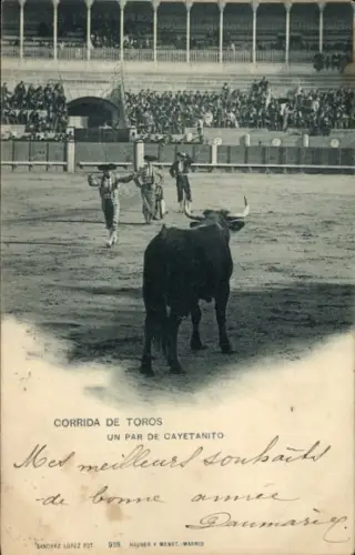 Ak Stierkampf, Torero