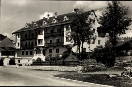 Ak Sankt Valentin auf der Heide Niederösterreich, Hotel Posta