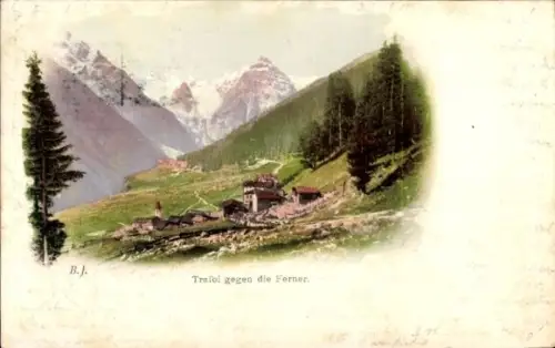 Ak Trafoi Südtirol, Panorama, Ferner