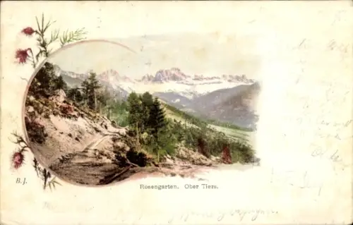 Ak Tiers Tires Südtirol, Rosengarten