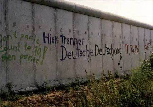 Ak Berlin, Berliner Mauer