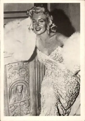 Ak Schauspielerin Marylin Monroe