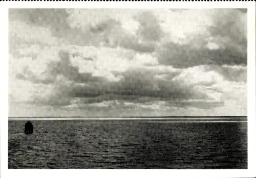 Ak Mississippi USA, Abendstimmung