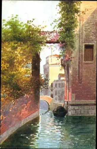 Künstler Ak Venezia Venedig Veneto, Rio Albrizzi