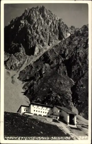 Ak Innsbruck in Tirol, Nordkettenbahn, Nordkettenseilbahn Seegrube