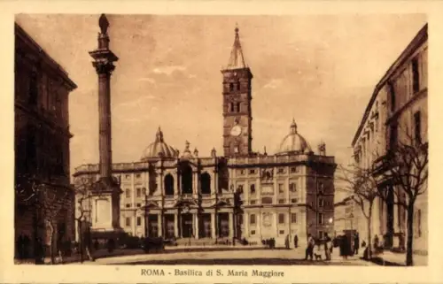 Ak Roma Rom Lazio, Basilika di S. Maria Maggiore