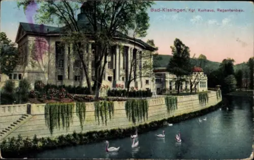 Ak Bad Kissingen Unterfranken, Kurhaus u. Regentenbau