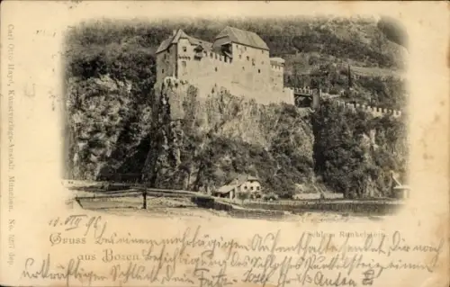 Ak Bozen Bolzano Südtirol, Schloss Runkelstein