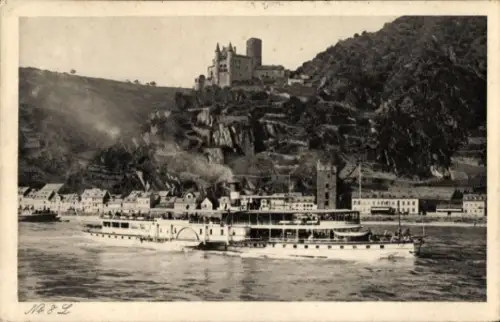 Ak Köln Düsseldorfer Rheindampfschiffahrt, Flussdampfer Cecilie
