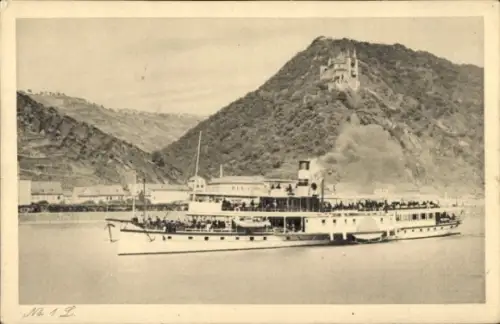 Ak Köln Düsseldorfer Rheindampfschifffahrt, Rheindampfer