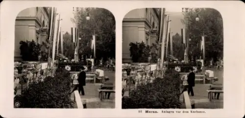Stereo Foto Meran Merano Südtirol, Anlagen, Kurhaus
