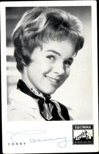 Ak Sängerin Conny, Electrola Schallplatten, Holiday in Honolulu