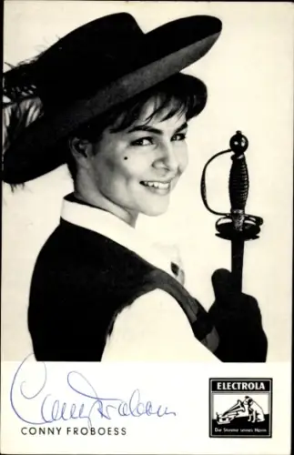Ak Schauspielerin und Sängerin Conny Cornelia Froboess