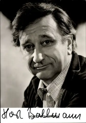 Ak Schauspieler Horst Bollmann, Portrait, Autogramm