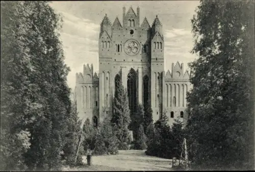 Ak Chorin in der Mark, Blick auf das Kloster