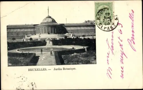 Ak Bruxelles Brüssel, Jardin Botanique