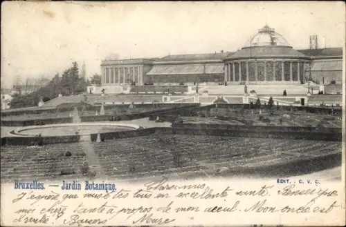 Ak Bruxelles Brüssel, Jardin Botanique
