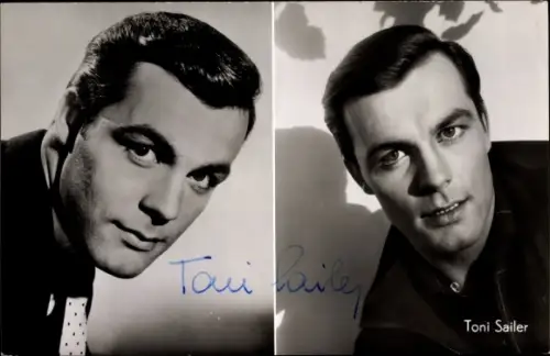 Ak Schauspieler und Skirennläufer Toni Sailer, Portrait, Ein Stück vom Himmel