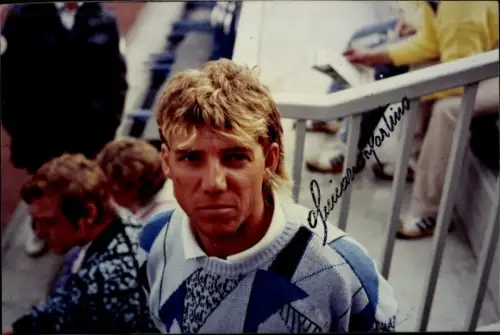 Autogrammkarte Luciano, FC Homburg, Portrait, Autogramm