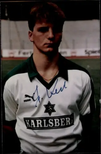 Foto Fußballer Stefan Keil, FC Homburg, Autogramm