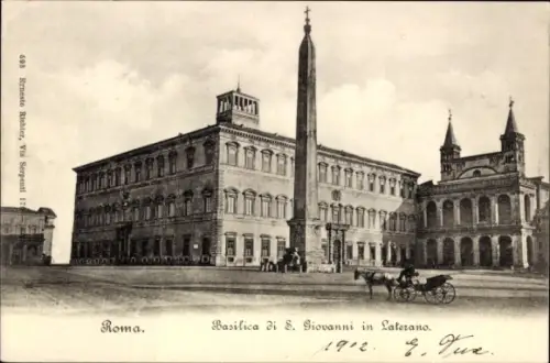 Ak Roma Rom Lazio, Basilika di S. Giovanni in Laterano