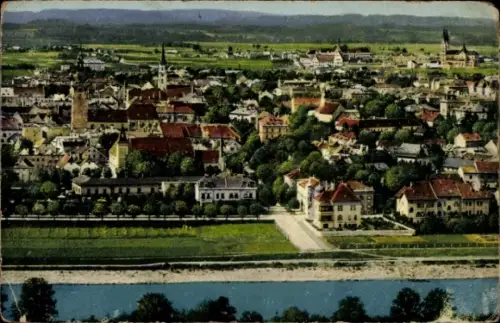 Ak Wels in Oberösterreich, Gesamtansicht