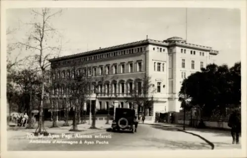 Ak Istanbul Türkei, Straßenansicht, Gebäude