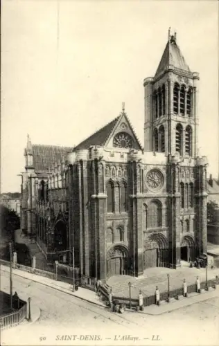Ak Ile Saint Denis Seine Saint Denis, Abtei