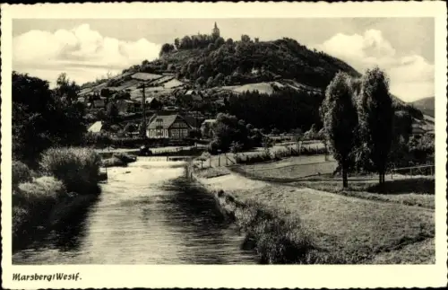 Ak Marsberg im Sauerland, Ortsansicht