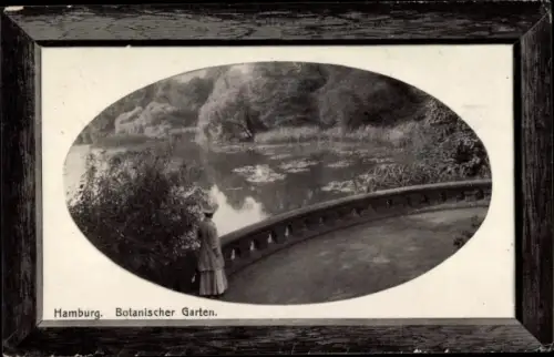 Passepartout Ak Hamburg Mitte Altstadt, Botanischer Garten