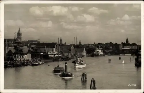 Ak Kaliningrad Königsberg Ostpreußen, Am Pregel