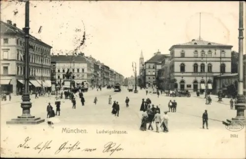 Ak München, Ludwigstraße