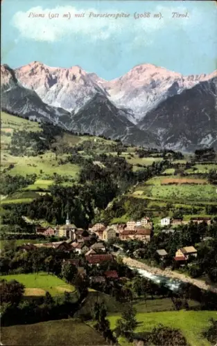 Ak Pians in Tirol, Gesamtansicht