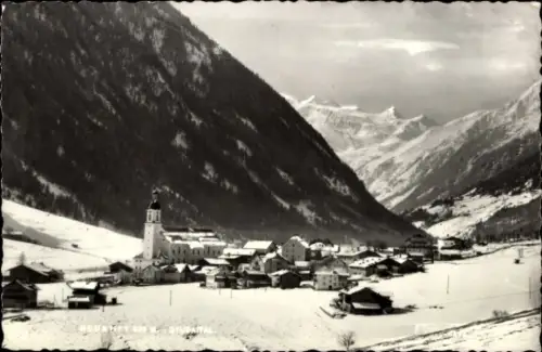 Ak Neustift im Stubaital in Tirol, Gesamtansicht