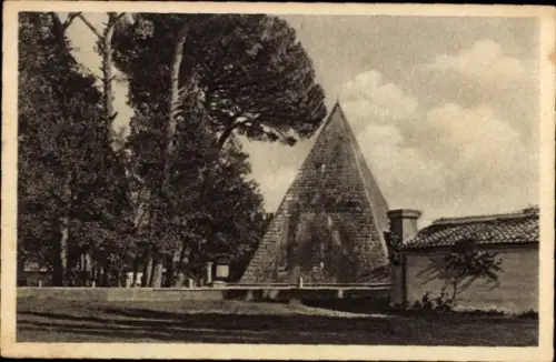 Ak Roma Rom Lazio, Pyramide di Caio Cestio