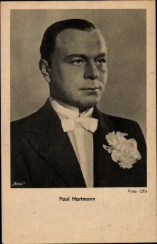 Ak Schauspieler Paul Hartmann, Portrait, Ross Verlag
