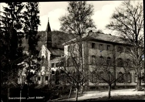 Ak Neusatzeck Bühl in Baden Schwarzwald, Exerzitienhaus Josef Bäder